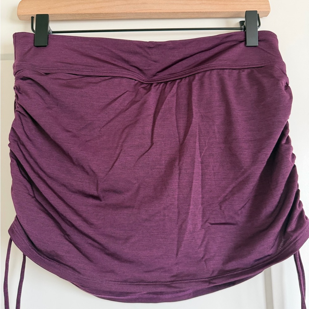Athleta Swim Skirt in Deep Purple Small